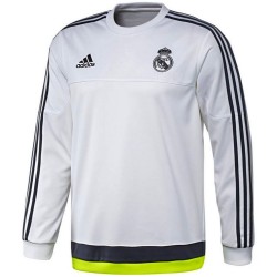 Real Madrid weiß trainingssweat 2015/16 - Adidas