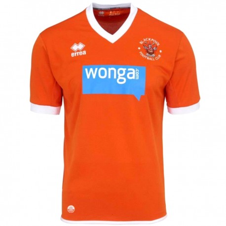 Maillot de foot Blackpool FC domicile 2014/15 - Errea