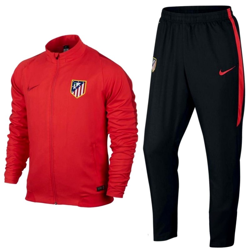 Chandal Atlético de Madrid 2022/2023 Con Capucha Rojo