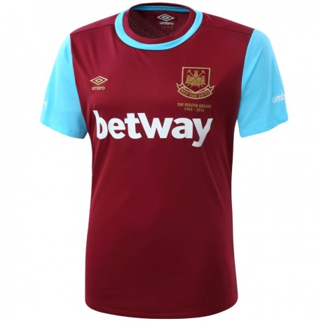 Camiseta de futbol West Ham primera 2015/16 - Umbro