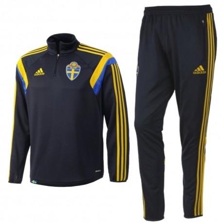 Schweden Nationalmannschaft Trainingsanzug 2015 - Adidas