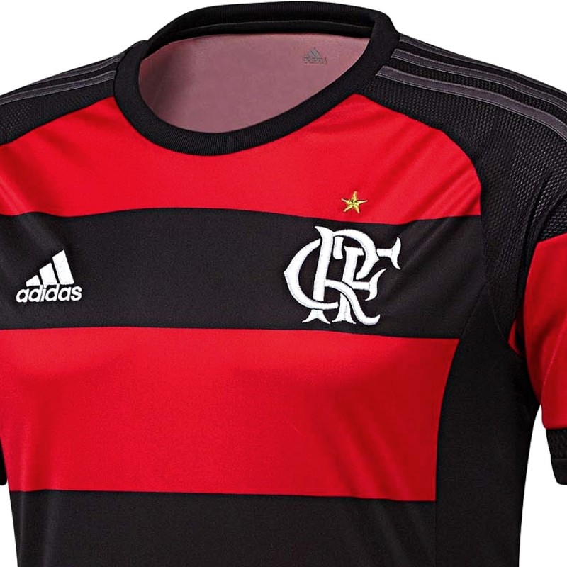 Maillot de foot Flamengo domicile 2015/16 - Adidas - SportingPlus ...