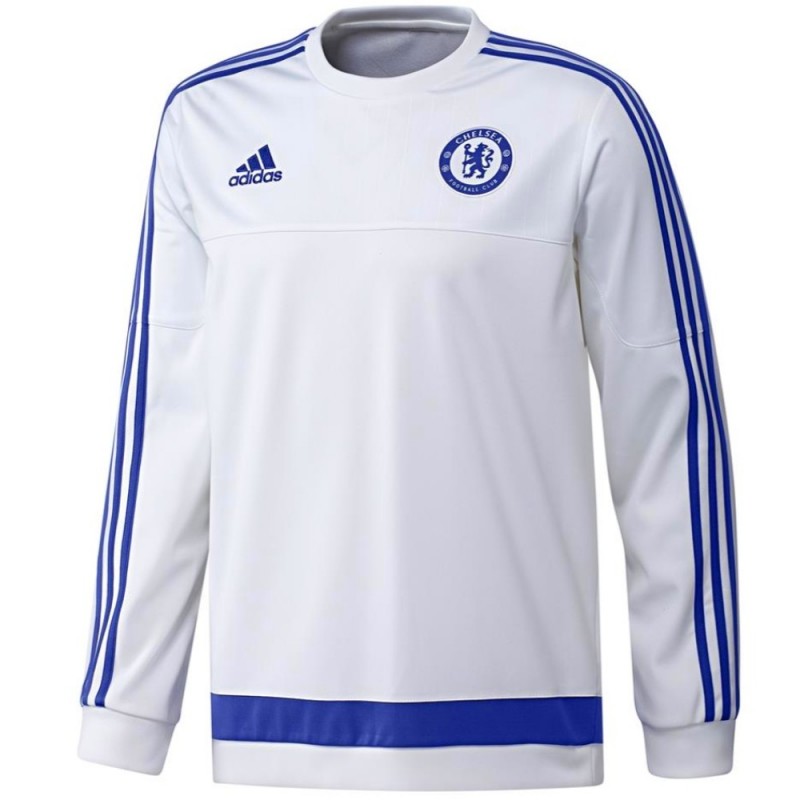 Sudadera entrenamiento FC Chelsea 2015/16 blanco - Adidas - SportingPlus -  Passion for Sport