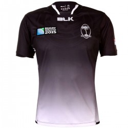 Maillot Îles Fidji Rugby World Cup exterieur 2015/16 - BLK
