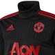 Felpa tecnica allenamento nera Manchester United 2015/16 - Adidas