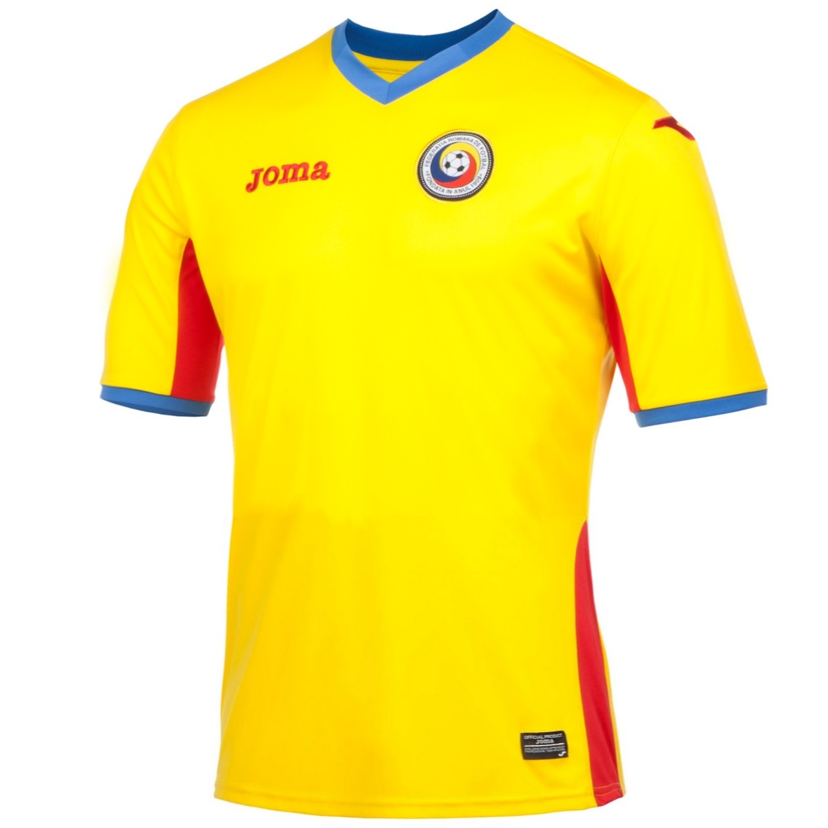 Romania National Team Home Football Shirt 2015 16 Joma
