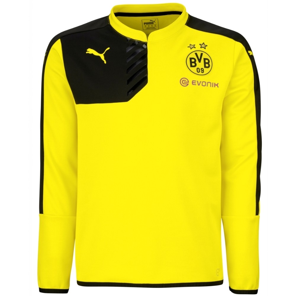 Sudadera amarilla entreno BVB Borussia Dortmund 2015/16 - Puma -  SportingPlus.net