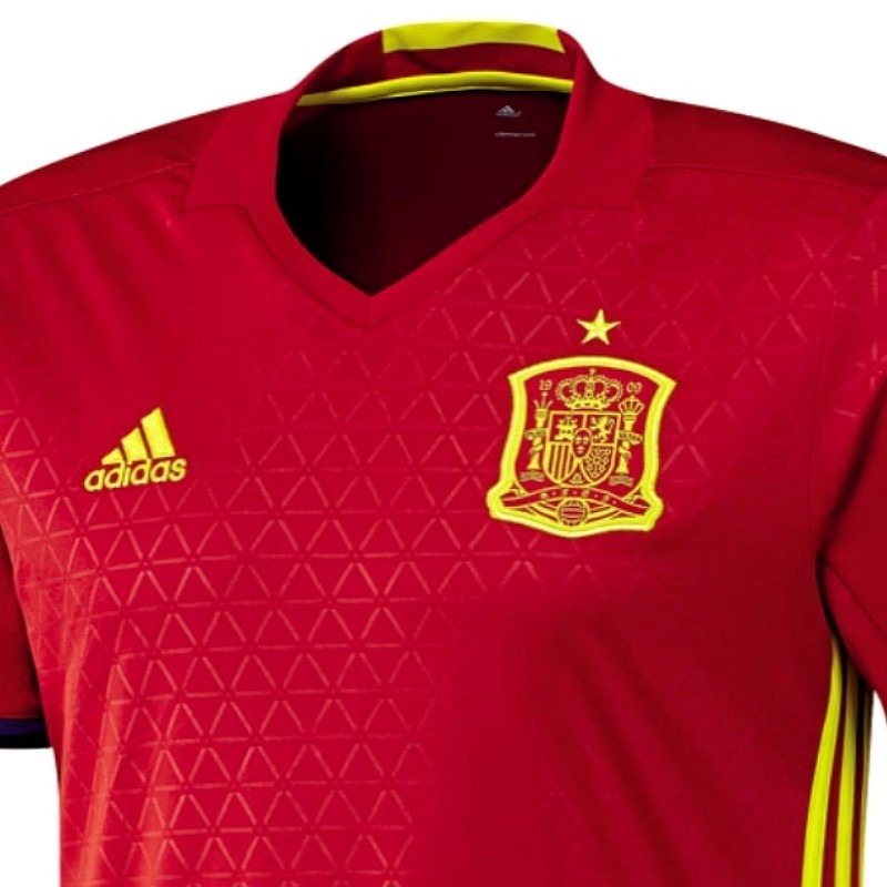 Camiseta de futbol seleccion España primera 2016/17 - Adidas - SportingPlus.net