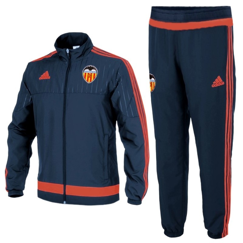 Geometría Lo siento poco Chandal de presentacion Valencia CF 2015/16 - Adidas - SportingPlus.net