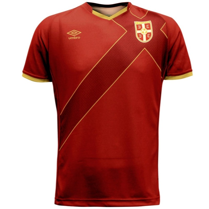 Maillot de foot nationale Serbie domicile 2015 Umbro