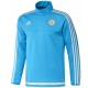 Sudadera tecnica azul entreno Olympique Marsella 2015/16 - Adidas