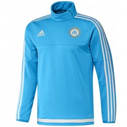 Sudadera tecnica azul entreno Olympique Marsella 2015/16 - Adidas