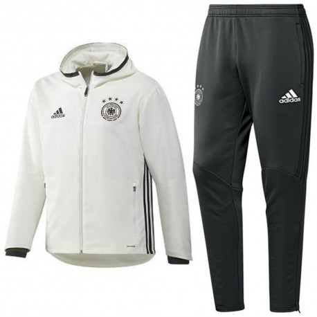 Survetement de presentation Allemagne Euro 2016 blanc - Adidas