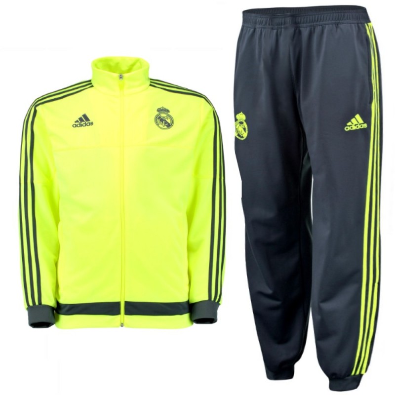 Real Madrid fluo jogging trainingsanzug 2015/16 - Adidas ...