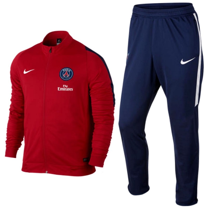 PSG Paris Saint Germain training Tracksuit 2016 red  Nike