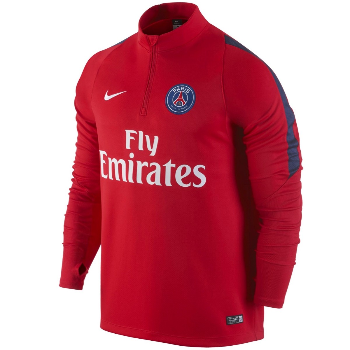 PSG Paris Saint Germain sudadera tecnica 2016 rojo - Nike SportingPlus.net