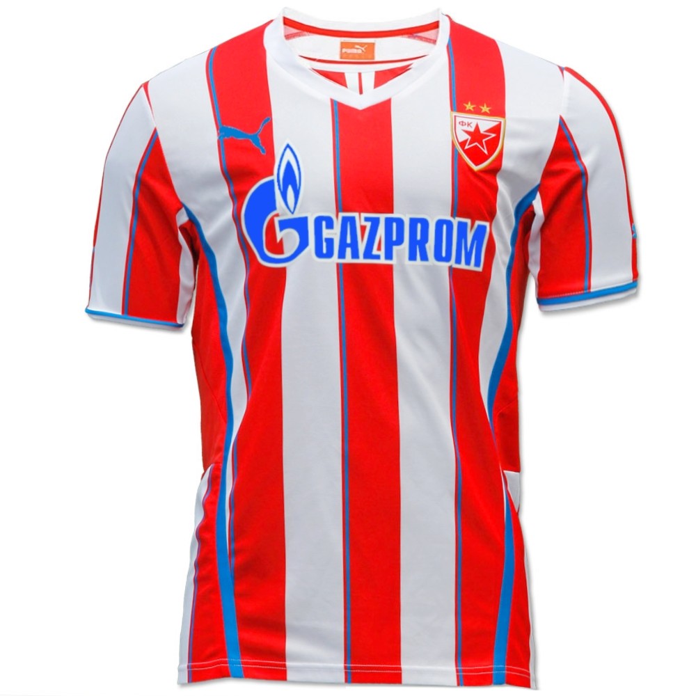 Red Star Belgrade (Beograd) Home football shirt 2013/14 - Puma -