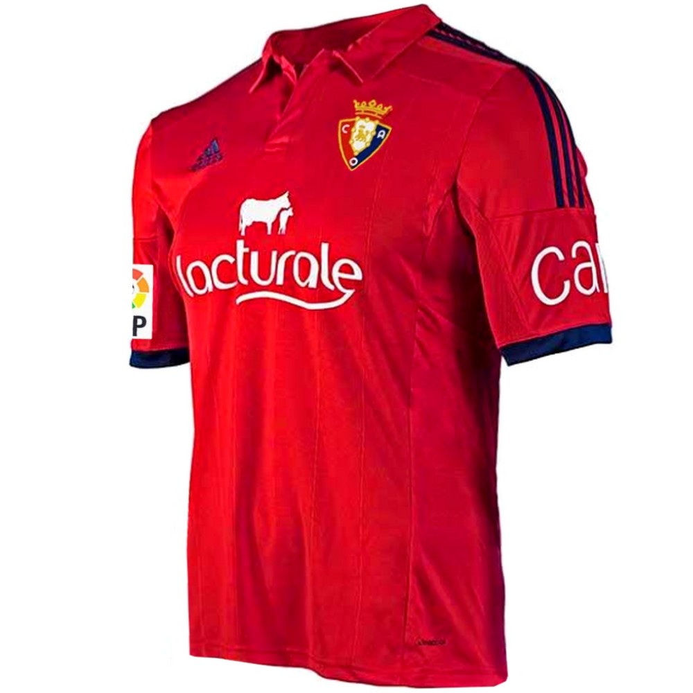 Noticias de última hora lino Vivienda Camiseta de futbol CA Osasuna primera 2014/15 - Adidas - SportingPlus.net