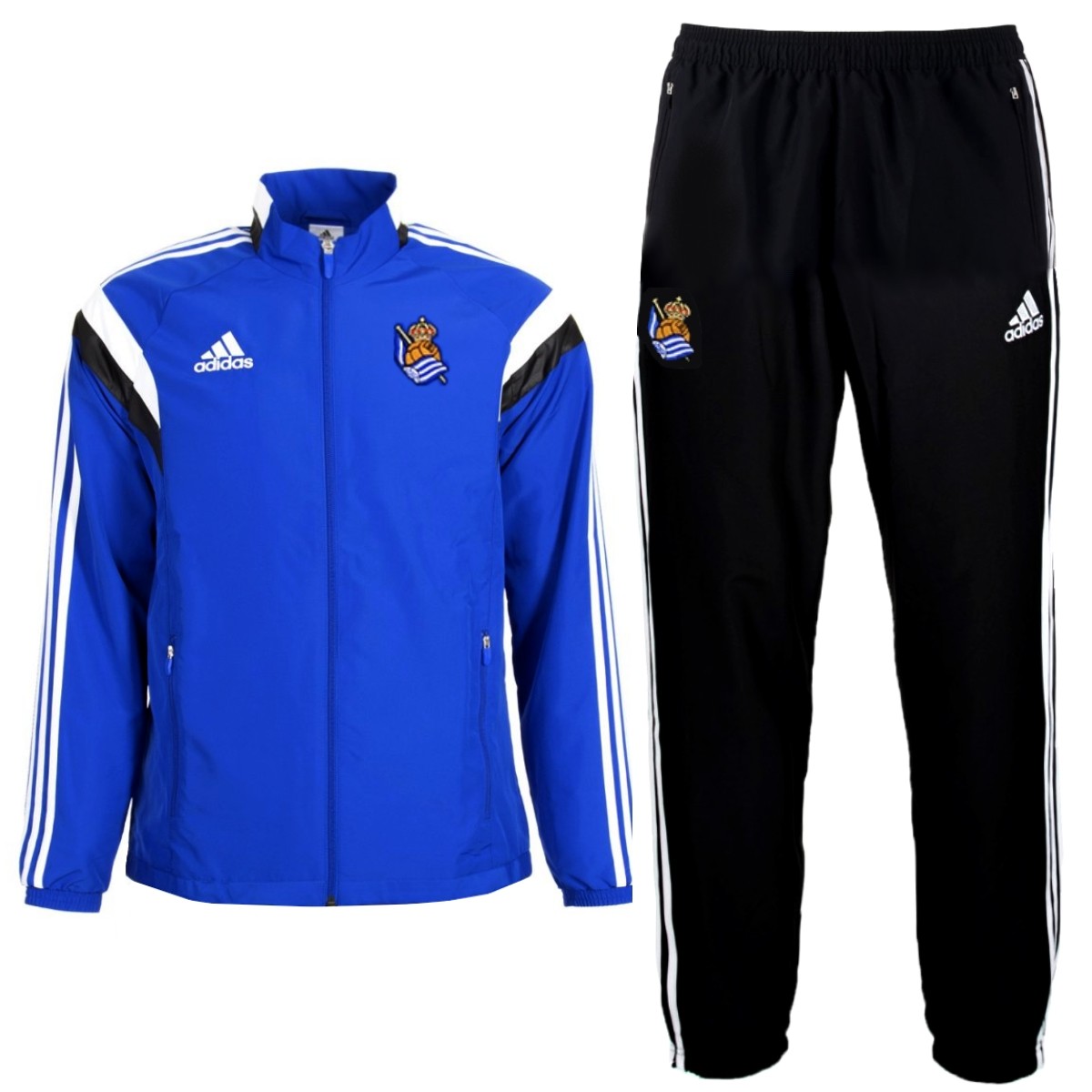 Chandal de presentacion Real Sociedad 2014/15 - Adidas - SportingPlus.net