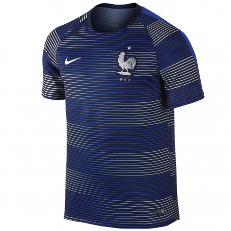 Camiseta de entreno pre-match seleccion Francia 2016/17 - Nike - SportingPlus.net