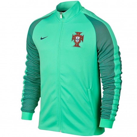 Veste de presentation N98 Portugal 2016/17 vert - Nike