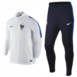 Tuta tecnica allenamento Nazionale Francia 2016/17 bianco - Nike