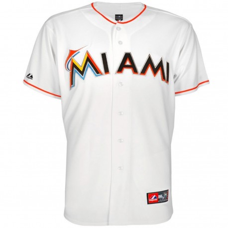 Maillot de Baseball MLB Miami Marlins Home - Majestic