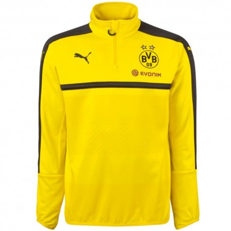 Sudadera tecnica de entreno amarilla Borussia Dortmund 2016/17 - Puma