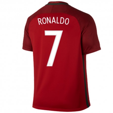 Maillot de foot Portugal domicile 2016/17 Ronaldo 7 - Nike