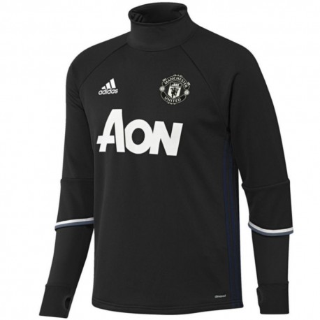 Manchester United technical sweat top 2016 17 black Adidas SportingPlus