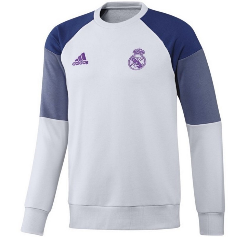 lápiz plato Monumento Real Madrid training sweat top 2016/17 - Adidas - SportingPlus.net