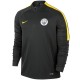 Felpa tecnica allenamento grigia Manchester City 2016/17 - Nike