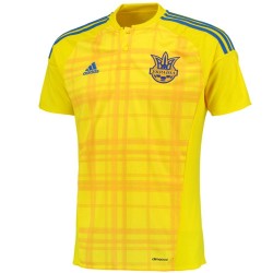 Ukraine national team Home football shirt 2016/17 - Adidas