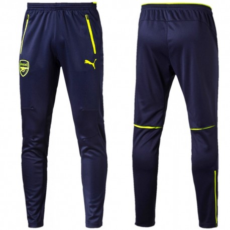 Pantalons d'entrainement Arsenal UCL 2016/17 bleu/fluo - Puma