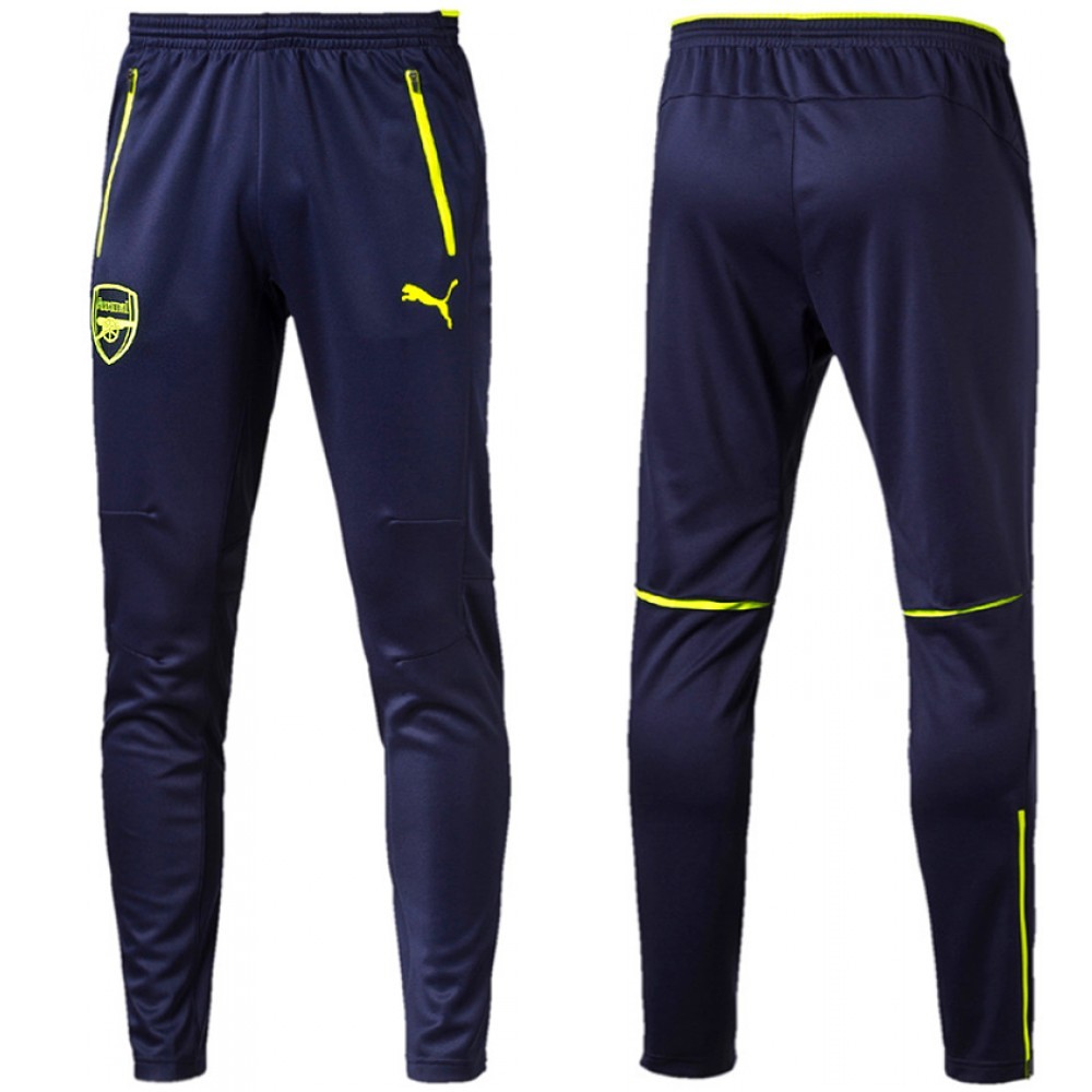 Pantalones entreno Arsenal UCL 2016/17 azul/fluo - Puma - SportingPlus.net