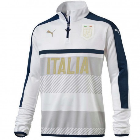 Tribute 2006 felpa tecnica allenamento Italia 2016/17 bianca - Puma