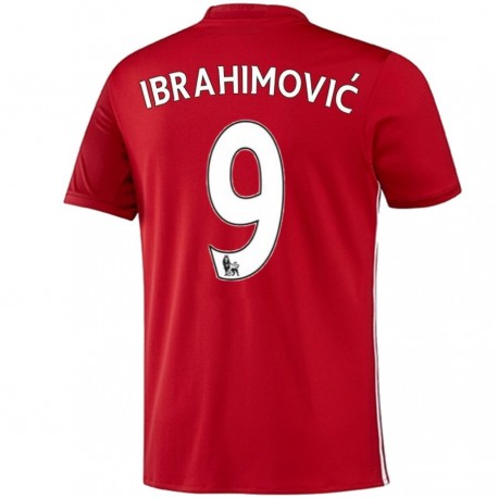 Maglia Manchester United Home 2016/17 Ibrahimovic 9 - Adidas