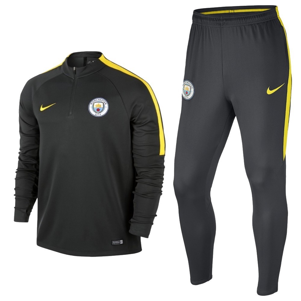 Manchester grey training technical tracksuit 2016/17 - Nike -