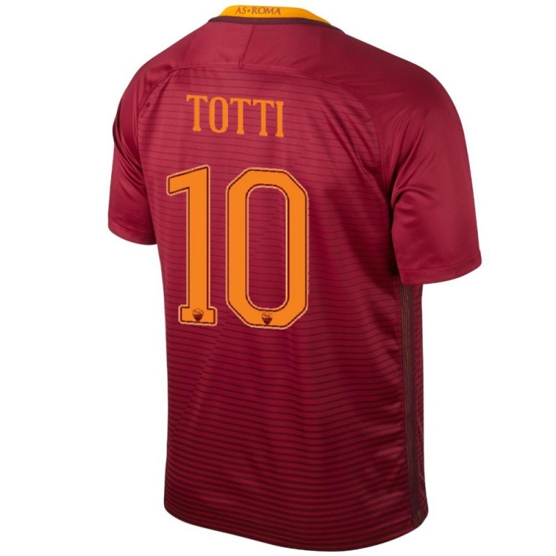Totti 10 AS Roma camiseta futbol primera 2016/17 Nike