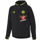 Chandal de presentacion negro Chelsea 2016/17 - Adidas