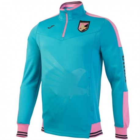 Tech sweat top d'entrainement US Palerme 2016/17 turquoise - Joma
