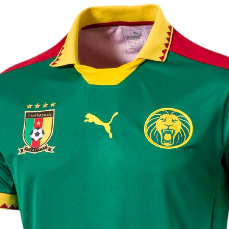 Maillot de foot Cameroun domicile 2017/18 - Puma 