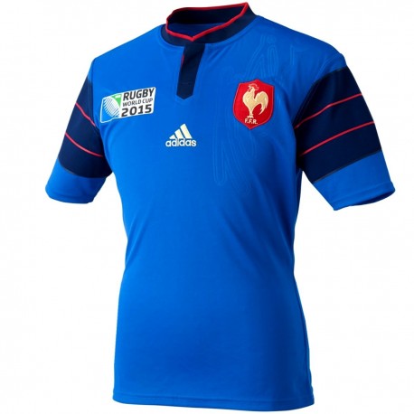 Querido aeronave Ruidoso Camiseta Francia Rugby World Cup primera 2015/16 - Adidas - SportingPlus.net
