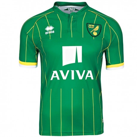 Norwich City FC segunda camiseta de fútbol 2015/16 - Errea