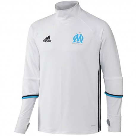 Tech sweat top d'entrainement Olympique Marseille 2016/17 - Adidas