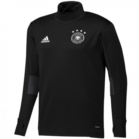 Tech sweat top d'entrainement Allemagne 2017 noir - Adidas