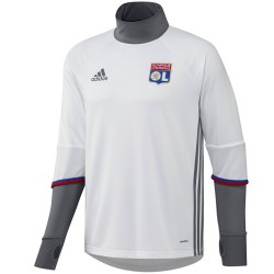 Olympique Lyon technical training top 2016/17 white - Adidas