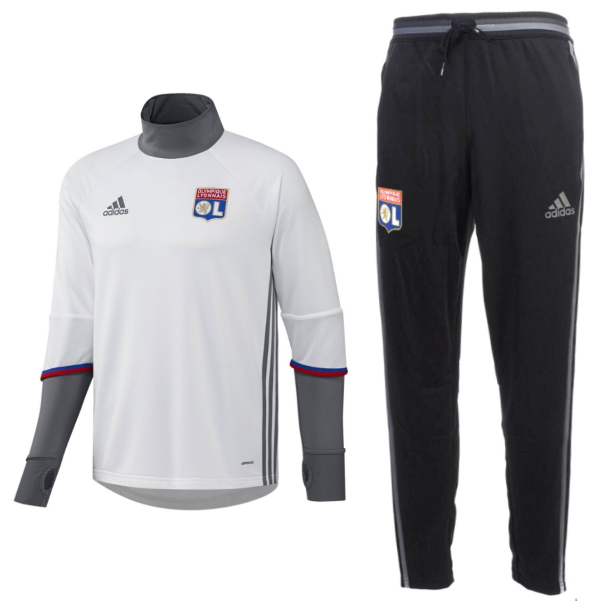 Olympique Lyon technical training suit 2016/17 - Adidas