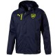 Arsenal UCL training rain jacket 2016/17 navy/fluo - Puma