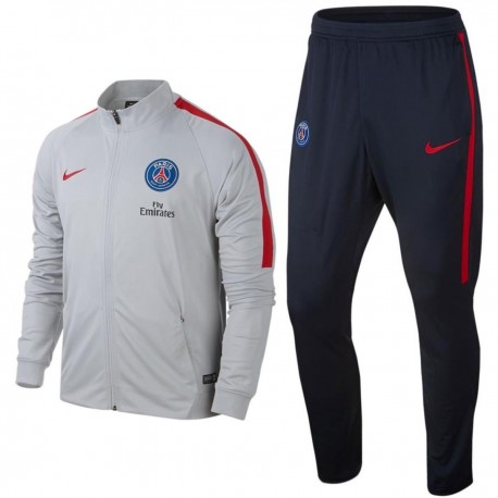 PSG presentation tracksuit grey 2017 - Nike - SportingPlus.net